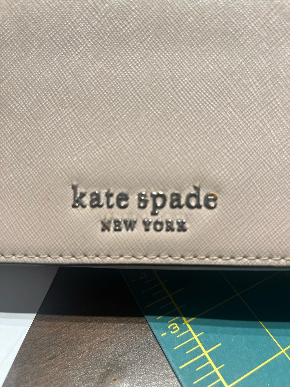 kate spade Madison Flap Crossbody Bag Purse Colorblock Pink Ivory - Picture 8 of 8